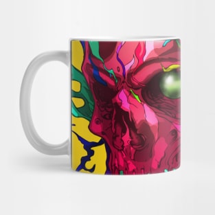 Colorful Skull Mug